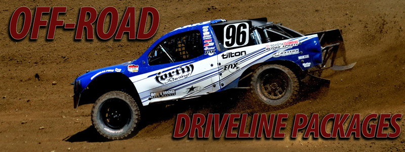 Off-Road Driveline Packages from Tilton